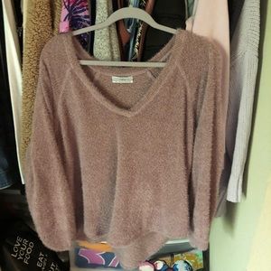 Urban outfitters v-neck slouchy knit sweater